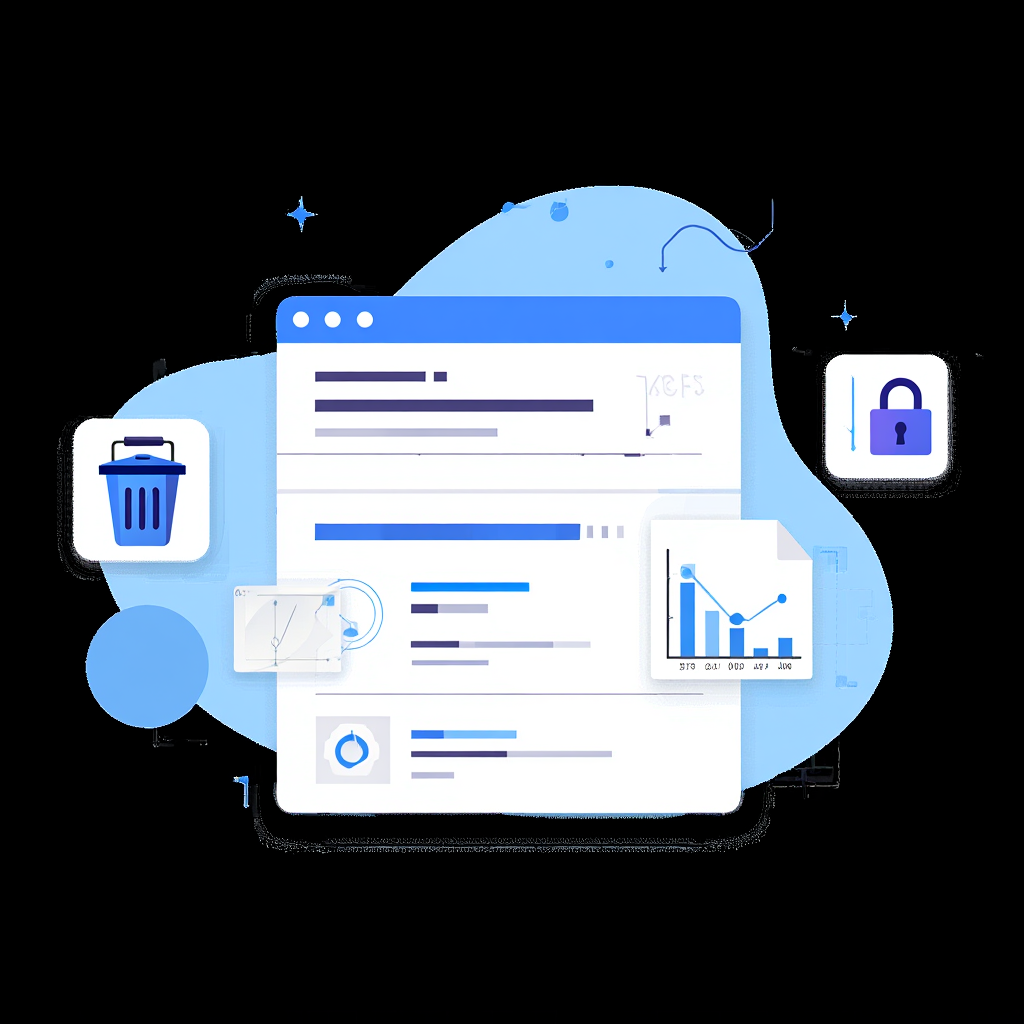 Automated versioning cleanup interface view