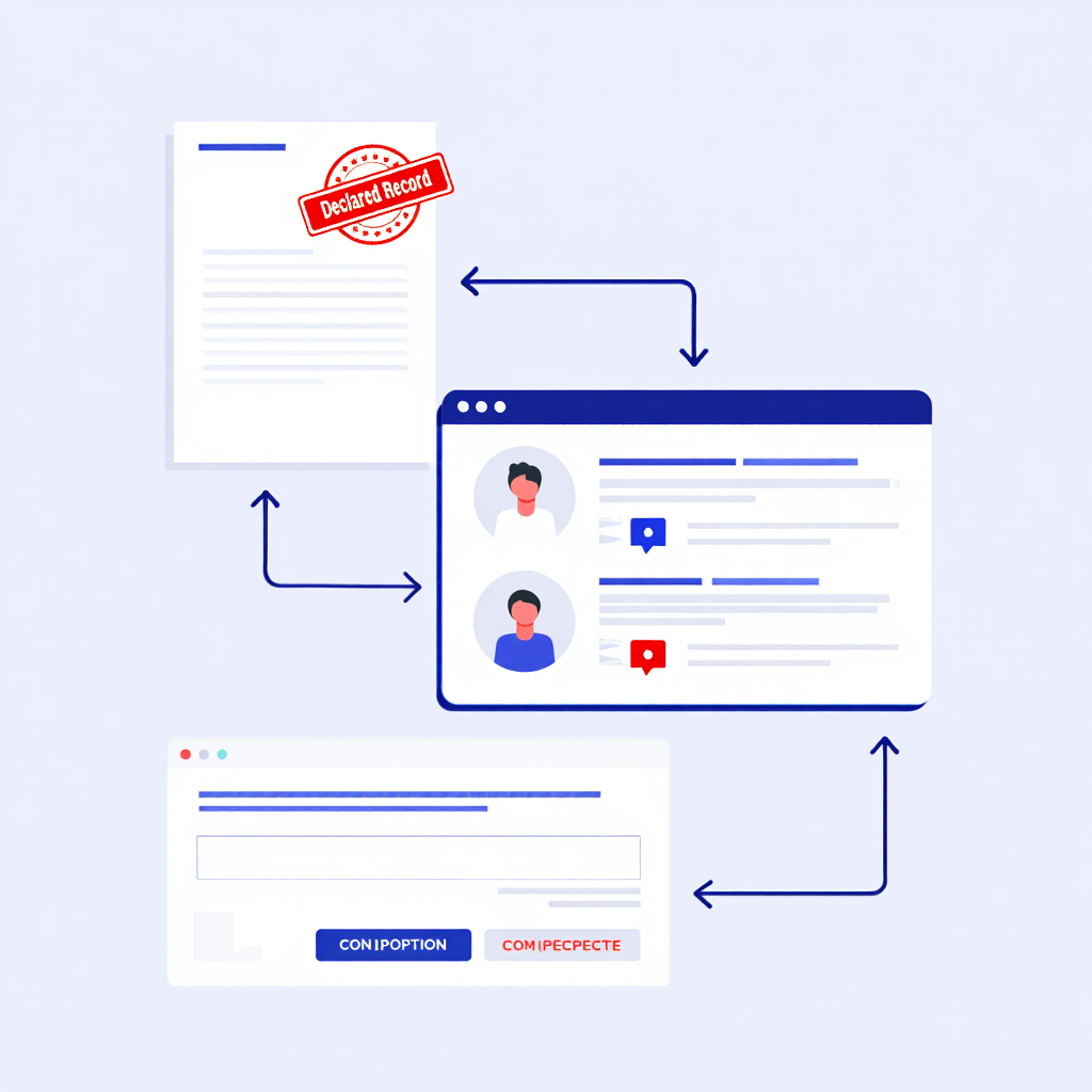 Records Declaration and Review Workflow