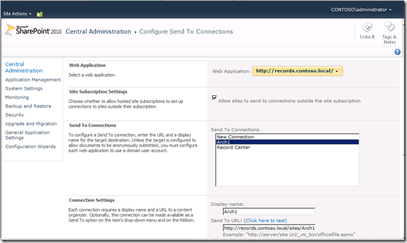 SharePoint content routing rules chart