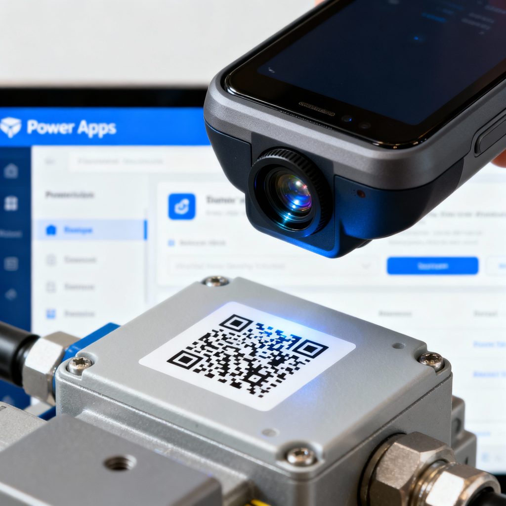 Barcode QR Scanning Power Apps