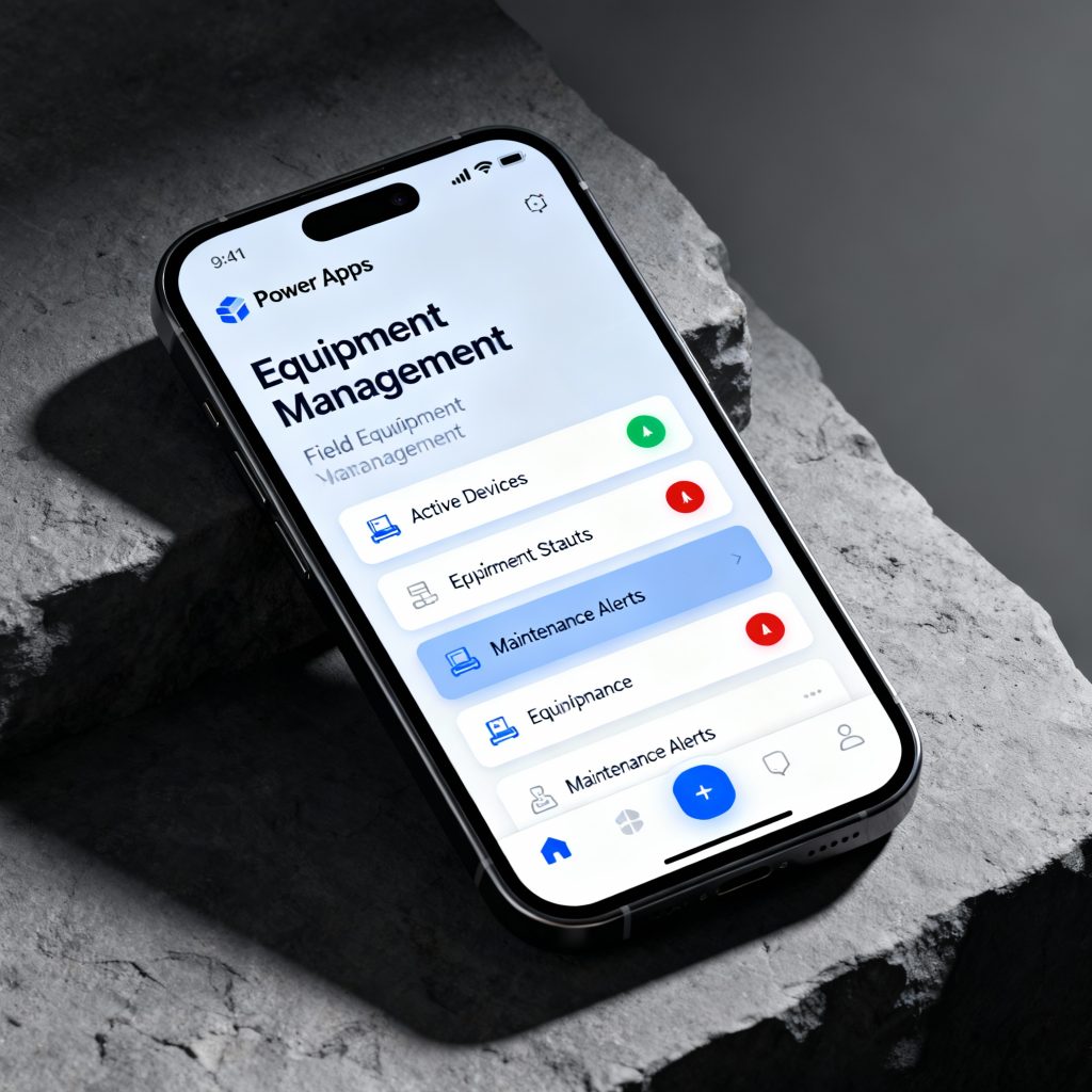 Power Apps Mobile Interface