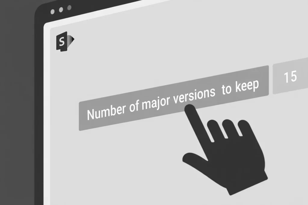 Versioning limits configuration SharePoint