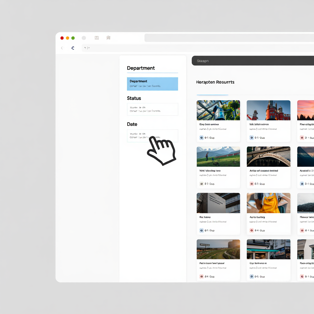 Search UI Refinable Properties
