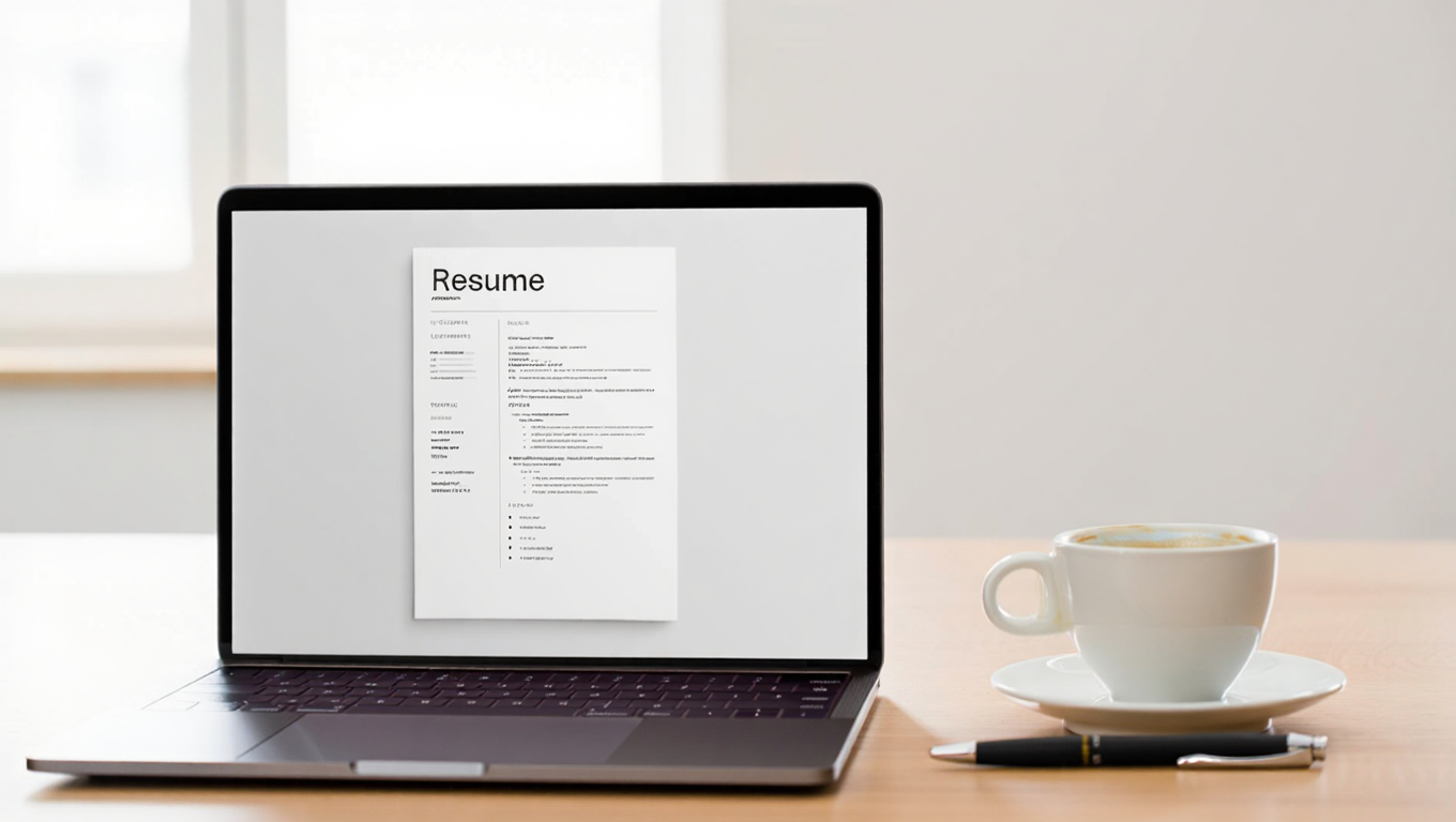 Best Simple Resume Templates Header