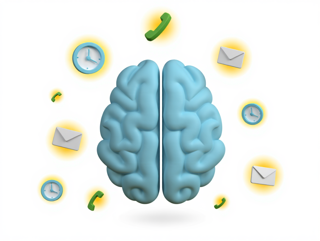 Brain Utilizing Add Reminders Concept