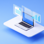 Modern Microsoft Office productivity tools visualization